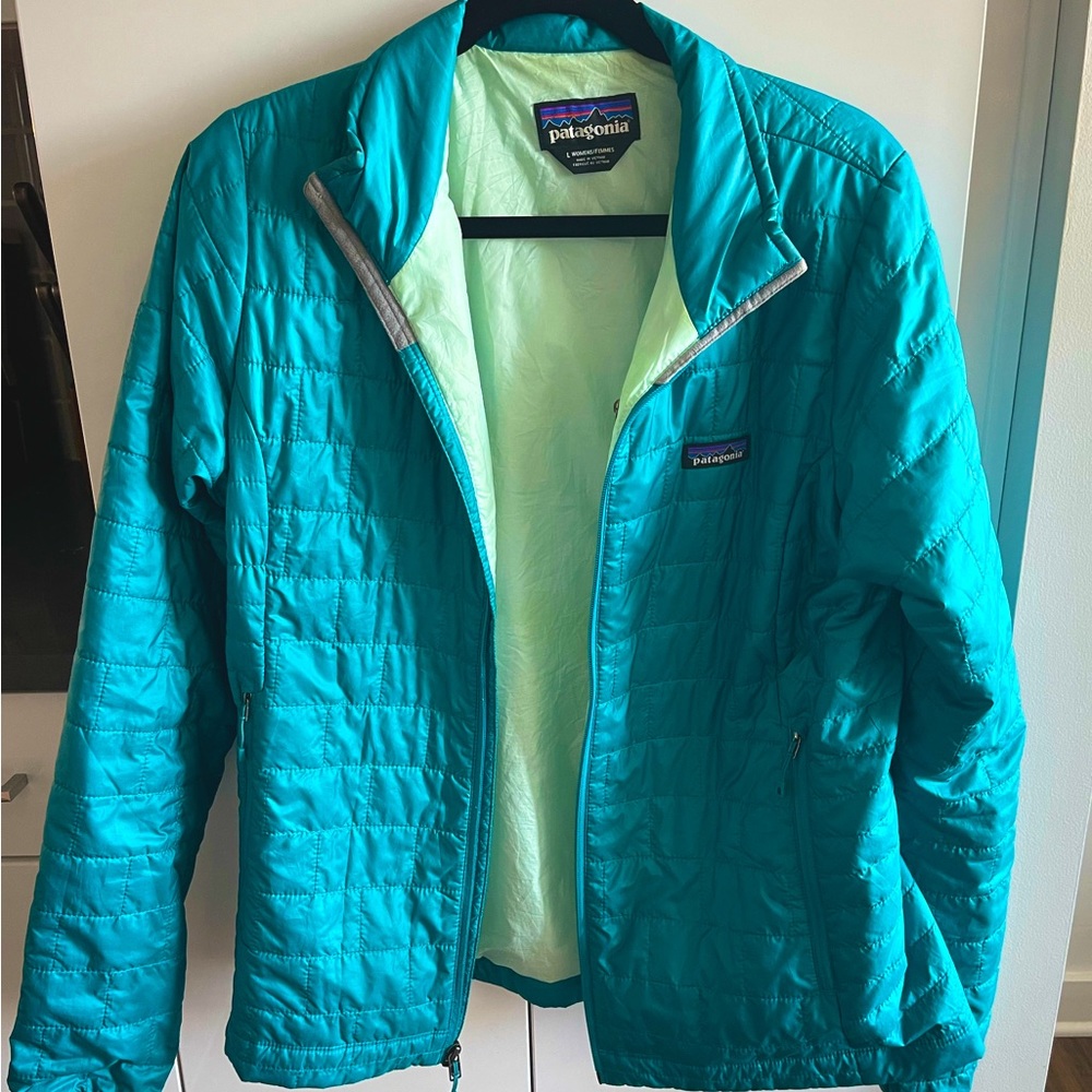 Patagonia Women’s Nano Puff Jacket | Teal | Size Large
